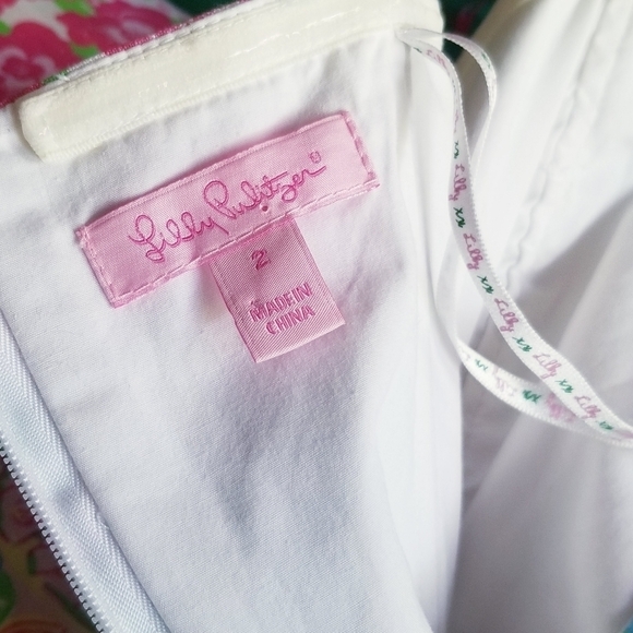 LILLY PULITZER Lottie State of Mind Patchwork Dres - Picture 12 of 12